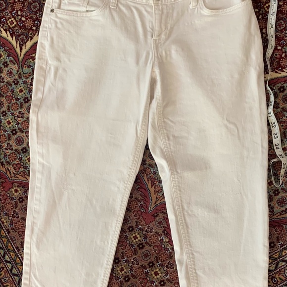 🥳 Host Pick!! 🎉Eddie Bauer relaxed fit boyfriend capris denim - Picture 3 of 8